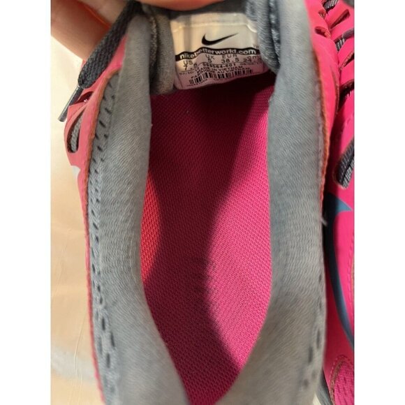 Nike Dual Fusion Run 2 Pink Grey Athletic Running Cross Training Shoes  Size 7.5 - Picture 10 of 13